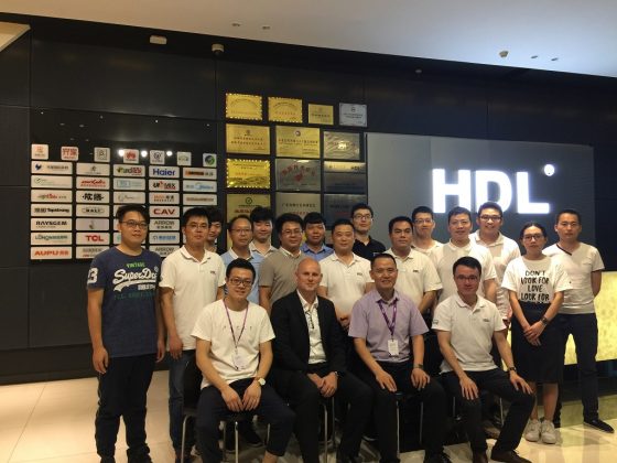 KNX ofrece una conferencia para el personal de HDL en Guangzhou