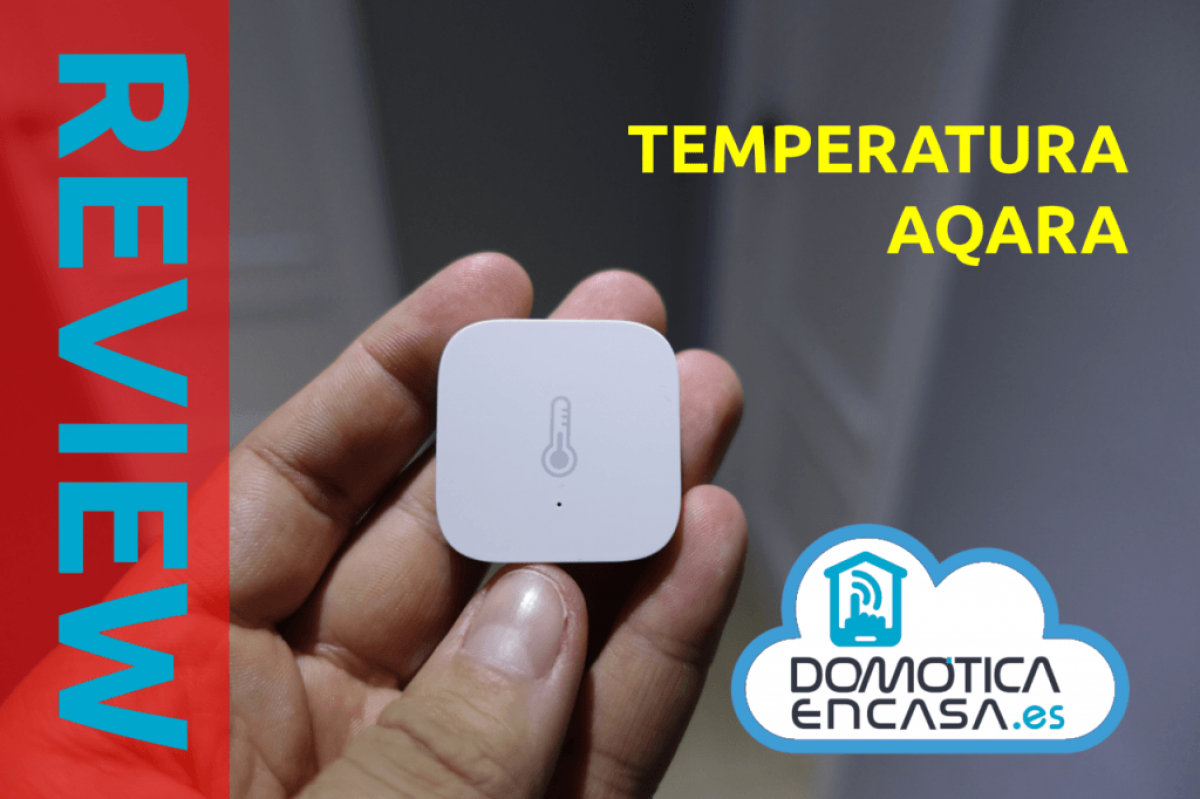 Review del sensor de temperatura de Aqara - Domótica en Casa