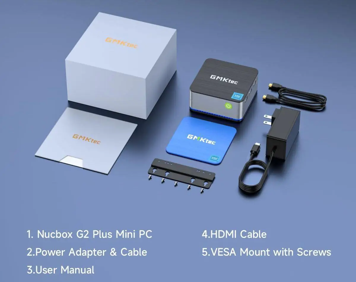 GMK NucBox G2 Plus: Potente Mini PC compacto de Intel N150 con